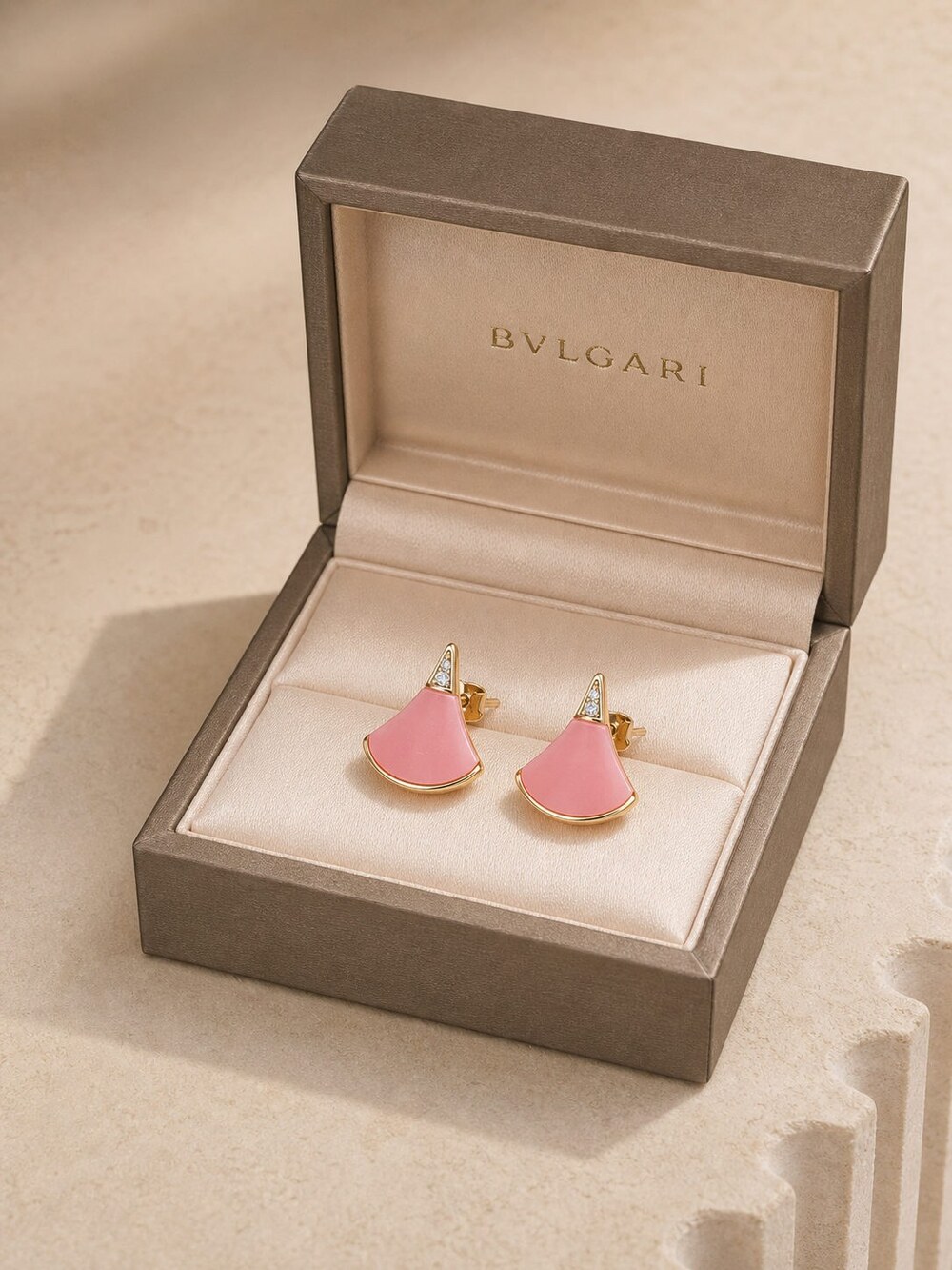 Bulgari Refined Statement Earrings Style 4 | New with Box - Picture 2 of 9